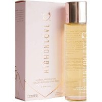 HIGH ON LOVE - MASSAGE OIL - STRAWBERRIES & CHAMPAGNE