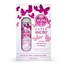 SKINS SUPER EXCITE CLITORAL STIMULATION GEL 1 FL OZ (30ML)